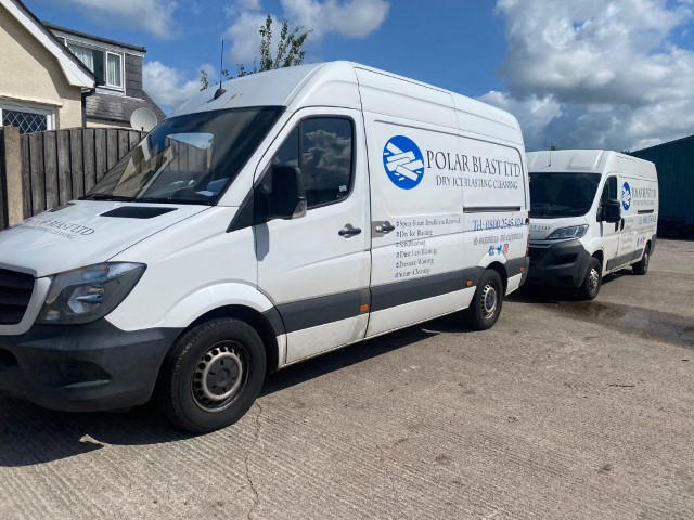 Polarblast Ice Blasting Van