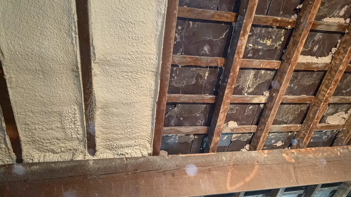 Spray Foam Removal by Polarblast