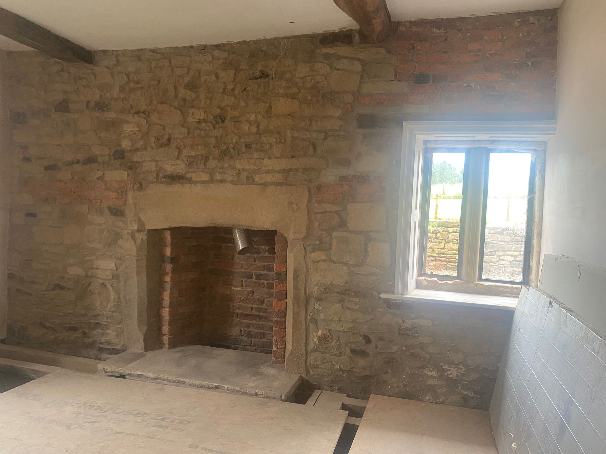 Dustless Blasting great for interior spaces